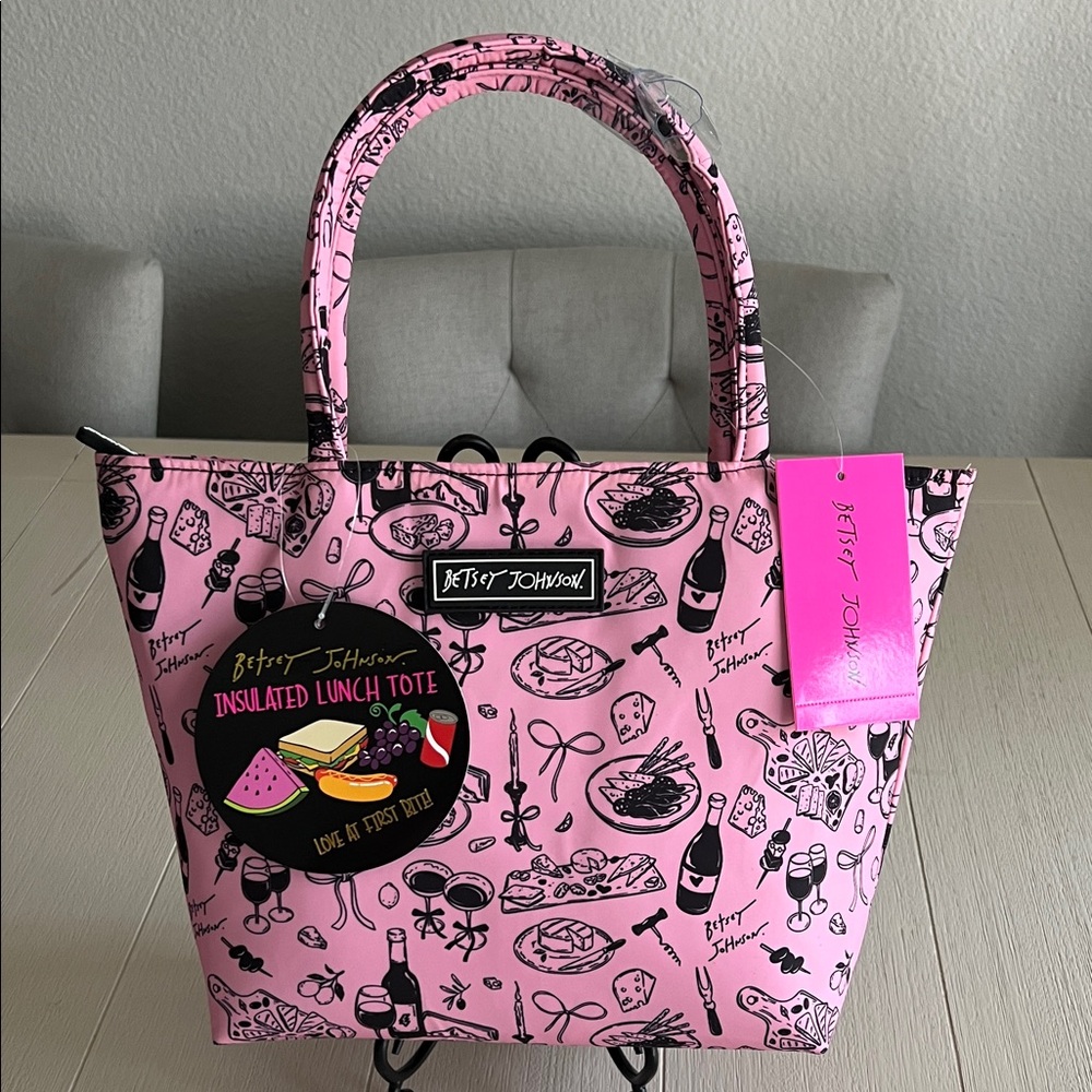 Betsey Johnson Insulated Lunch Tote